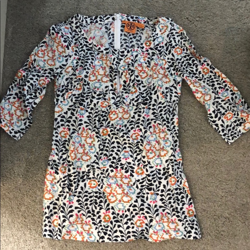 Tory Burch Linen Tunic Shirt